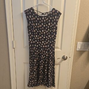 Floral Navy Dress